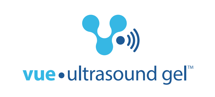 Vue ultrasound gel logo